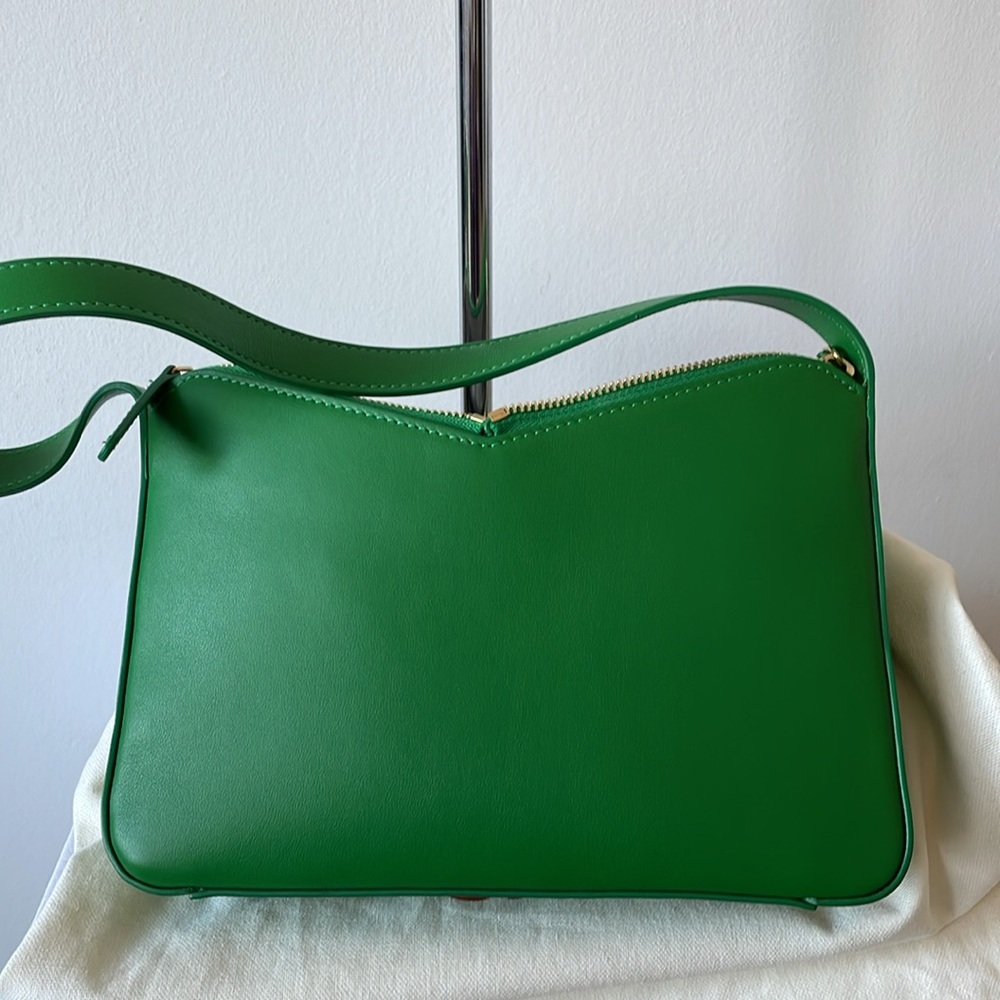 mansur Gavriel Green M baguette hobo nwot - Picture 7 of 8